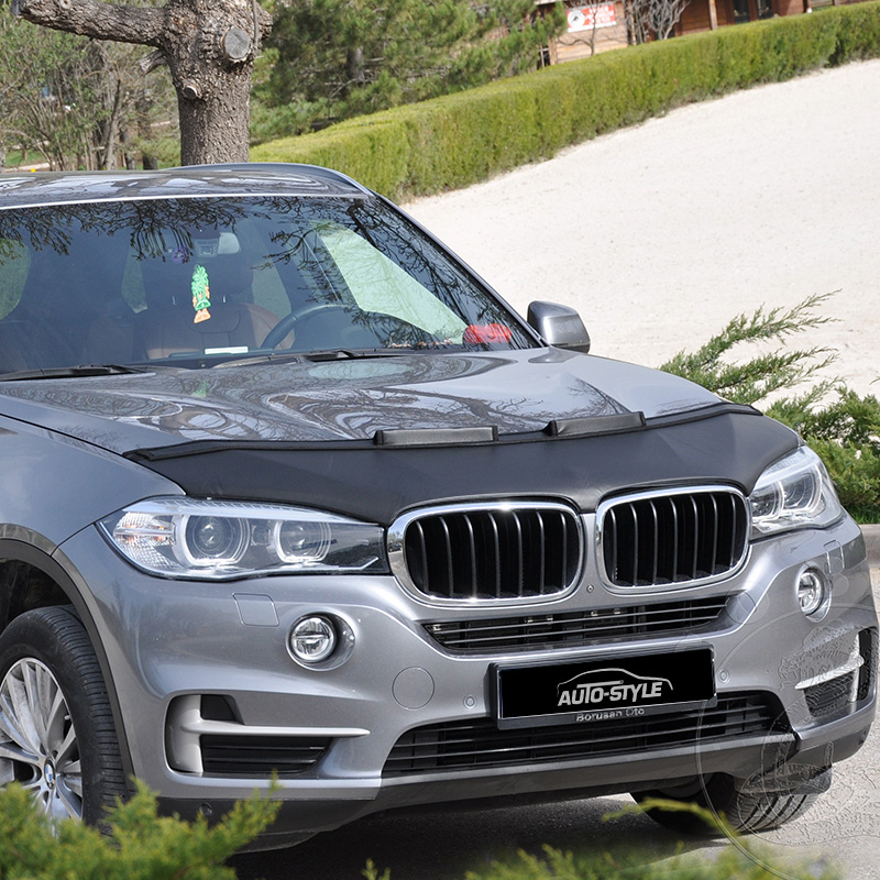 Protège-capot sur mesure pour BMW X5 F15 2013- - Noir