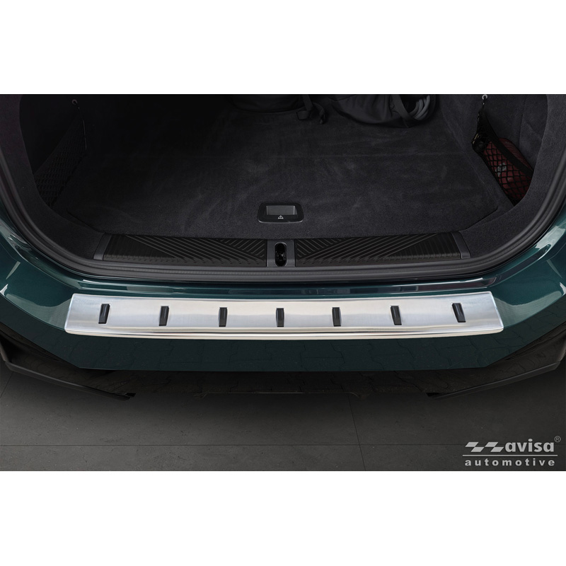 Avisa Protection de seuil arrière inox sur mesure pour BMW Série 5 Touring (G61) 2024- incl. M-Sport 'STRONG EDITION'
