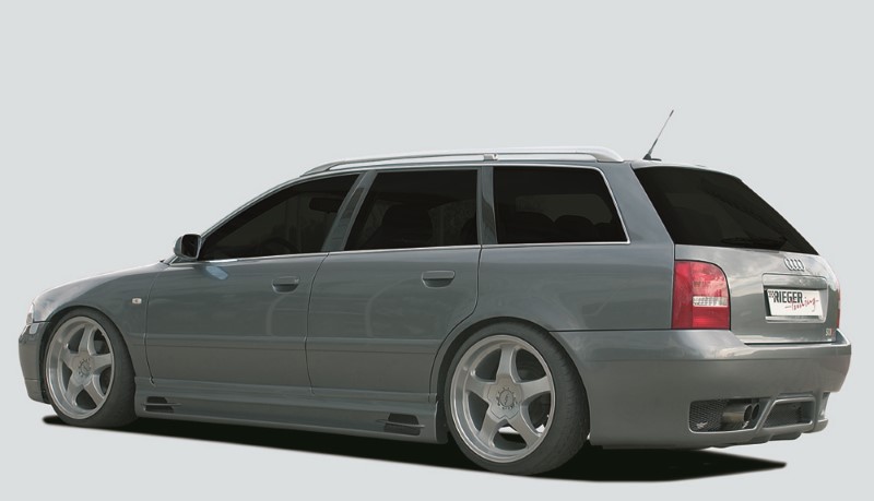 Achterbumper Audi A4 B5 Avant met Zijdelingse en PDC air-intakes