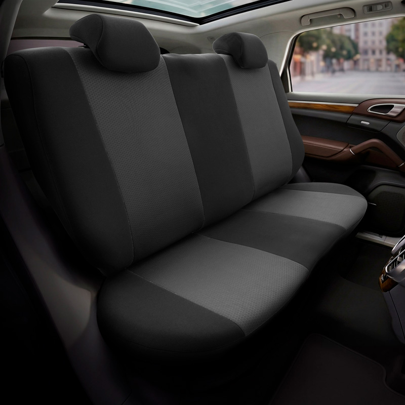 otoM Housse de sièges universel en textile 'SelectedFit Flex' Noir - 10-pièces - adapté aux Side-Airbags