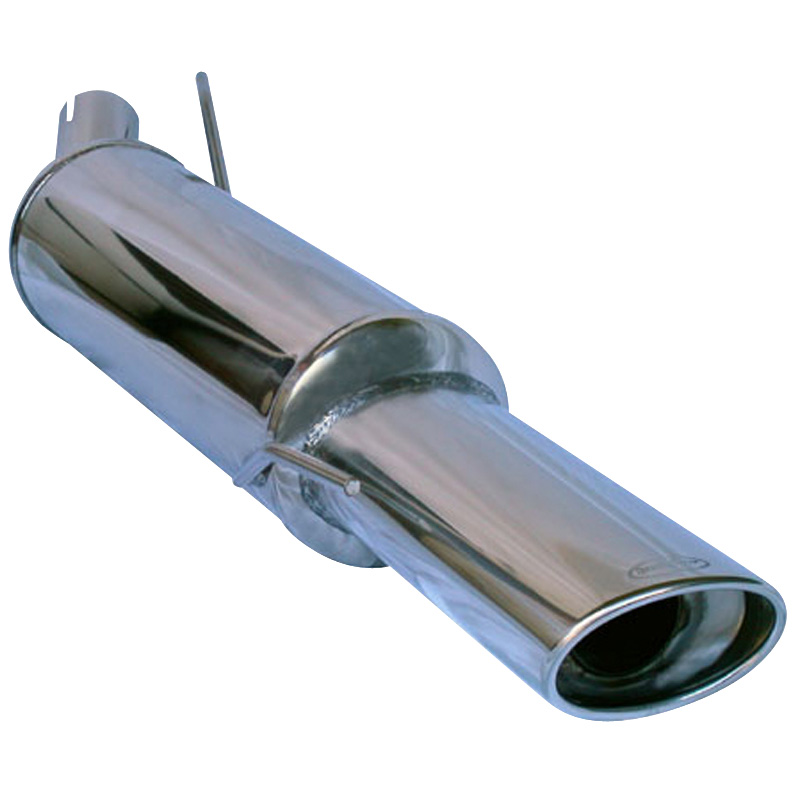 100% Inox Échappement Sport sur mesure pour Volkswagen Golf III 1.8 (90cv) -1999 120x80mm