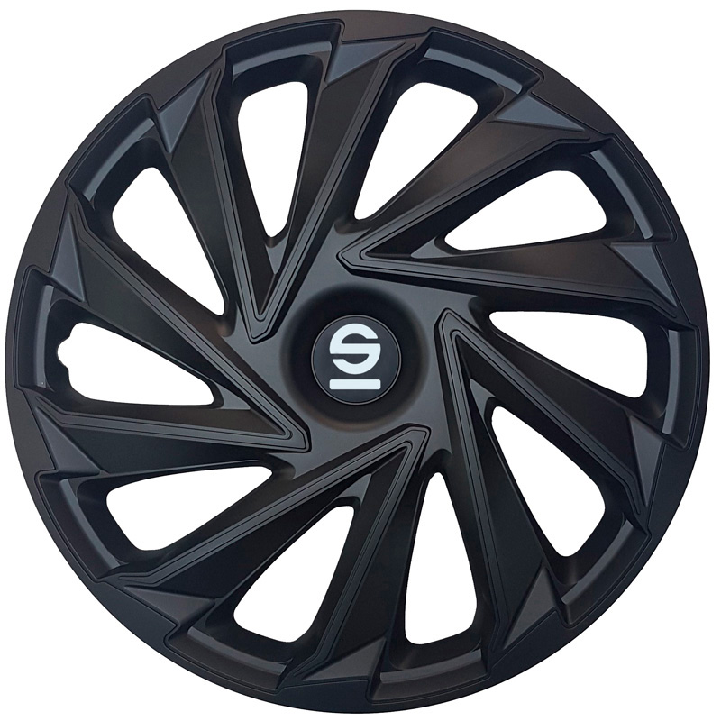 Sparco Enjoliveurs Varese - 14-pouces - Noir - Set de 4 pièces