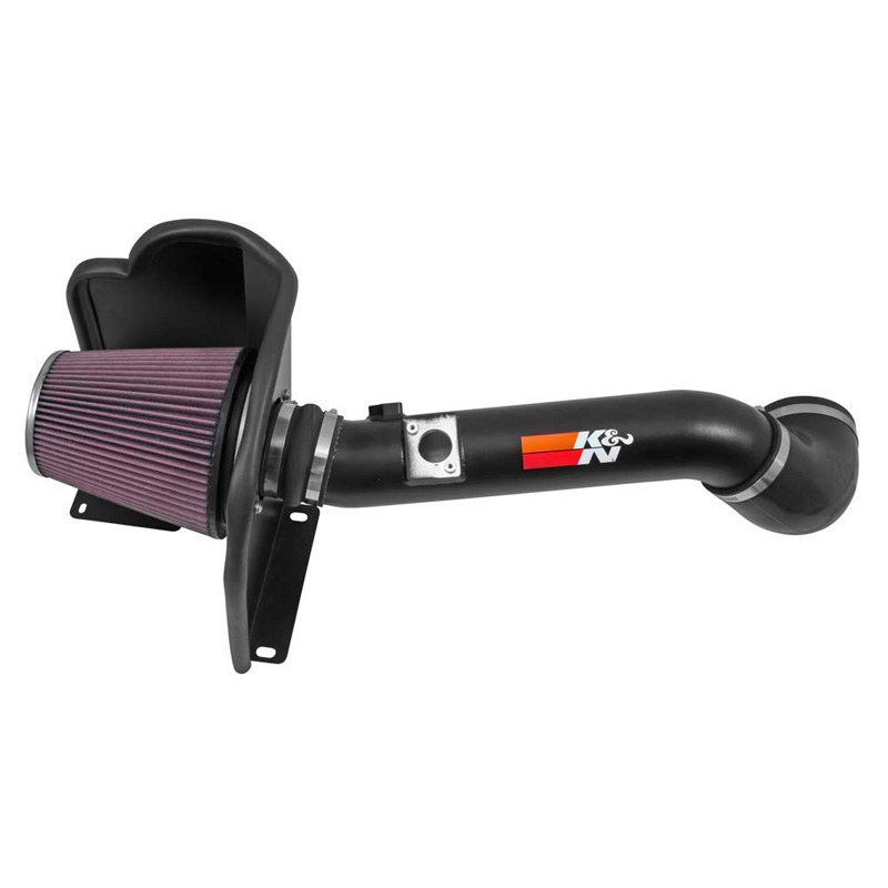 K&N Kit d'admission High Performance sur mesure pour Chevrolet Silverado/GMC Sierra 2500 HD/3500 HD 6.0L V8 2014-2015 - Noir (77-3086KTK)