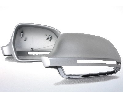Spiegelkappen Aluminium Audi A5 07-09..