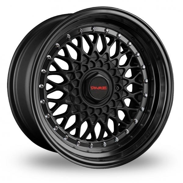 Dare DR-RS Zwart Boutjes 9,5x18 5x112 ET42