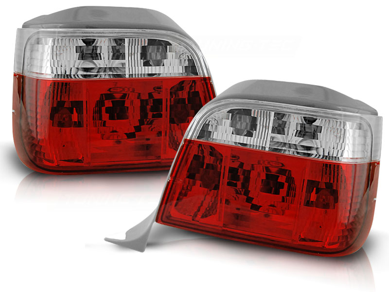 Feux arriere BMW E36 Tourimg klar rouges/blanc