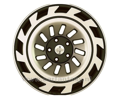 RADI8 T12 8.5/9.5x18 5x100 35 Black / Machine Face 66,6 Velgen