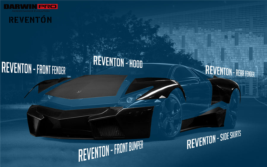 Lamborghini Murcielago Reventon Style Full Body Kit 2001-2010
