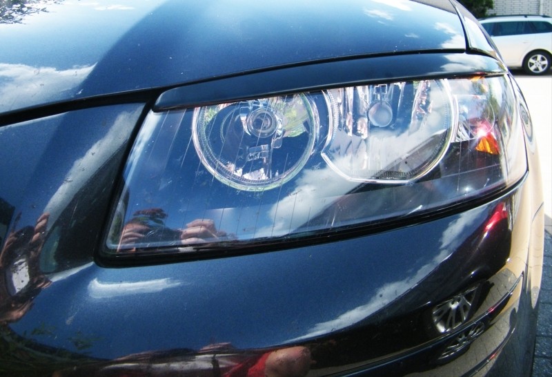 Headlight spoiler Audi A3 8P