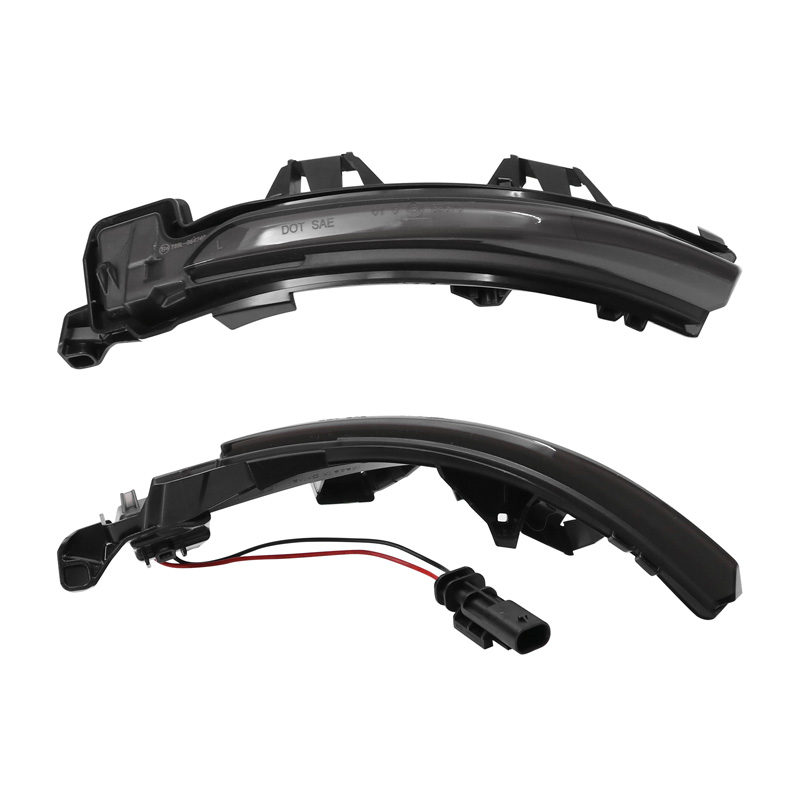 Set de Clignotants de Rétroviseurs LED sur mesure pour Volvo divers modèles 2016- - Fumée - incl. Feux Dynamiques
