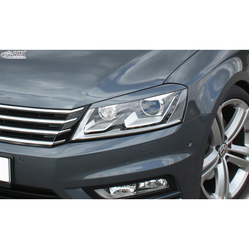 Spoilers de phares sur mesure pour Volkswagen Passat 3C Facelift 2011-2014 (ABS)
